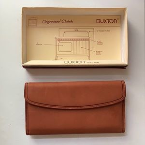 Buxton leather organizer wallet